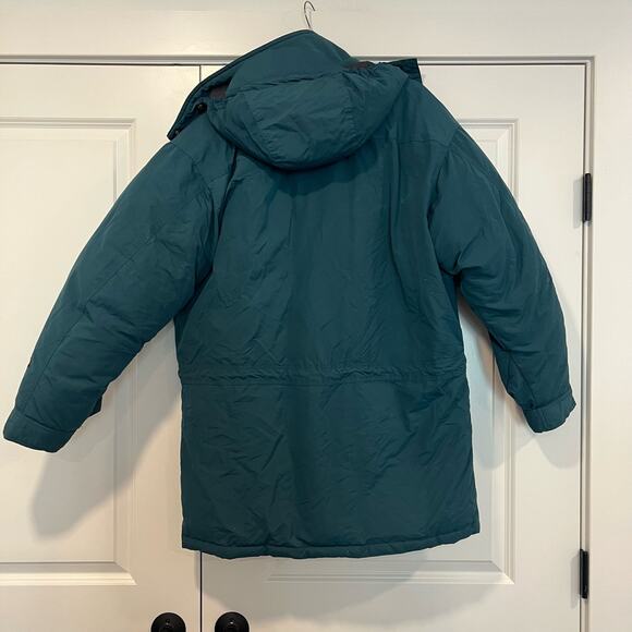 Vintage The North Face Men's Goosedown Puffer Jacket in Green with Hood Size M - Picture 7 of 11